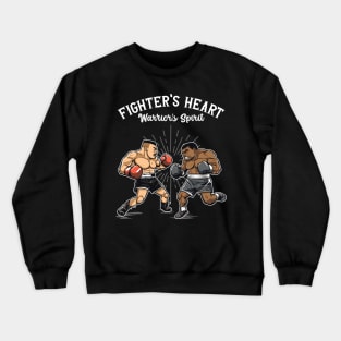 Boxing Fighter Crewneck Sweatshirt